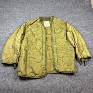 Vintage US Military M65 Field Jacket Liner Cold Weather Coat Mens Small